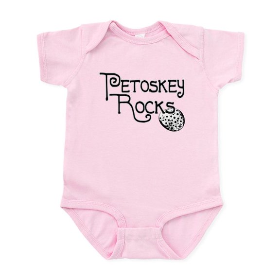 CafePress - Petoskey Rocks Infant Bodysuit - Baby Light Bodysuit, Size Newborn - 24 Months