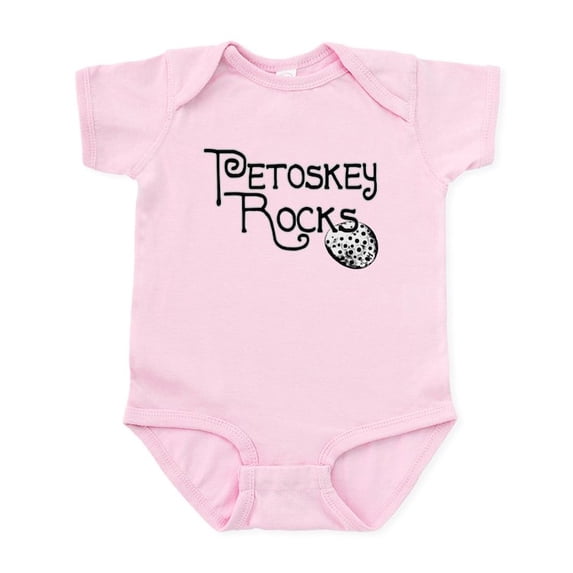 CafePress - Petoskey Rocks Infant Bodysuit - Baby Light Bodysuit, Size Newborn - 24 Months