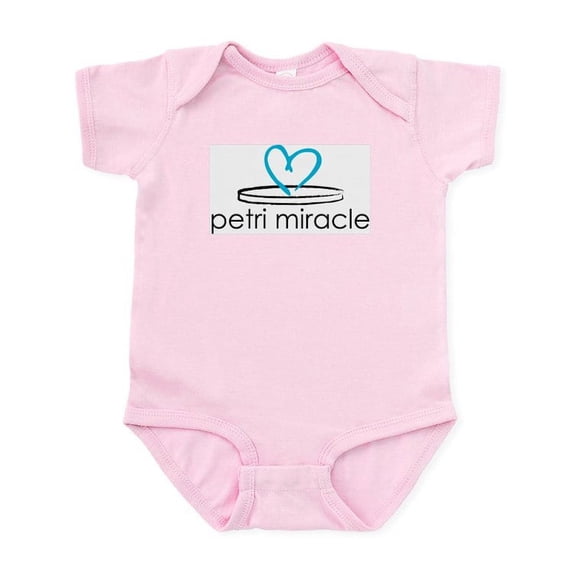 CafePress - Petri Miracle (Boy) - Baby Light Bodysuit, Size Newborn - 24 Months