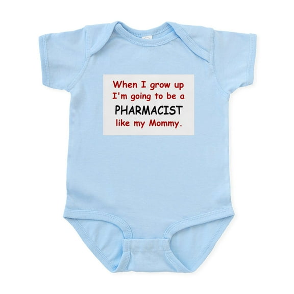 CafePress - Pharmacist (Like My Mommy) Infant Bodysuit - Baby Light Bodysuit, Size Newborn - 24 Months