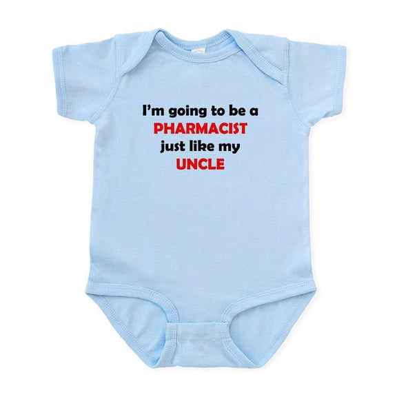 CafePress - Pharmacist Like My Uncle Body Suit - Baby Light Bodysuit, Size Newborn - 24 Months