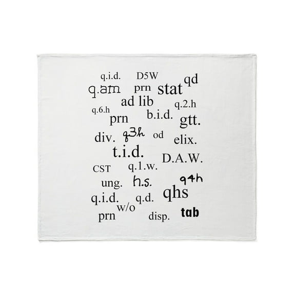 CafePress - Pharmd Student Throw Blanket - Soft Fleece Throw Blanket, 50"x60" for All Ages