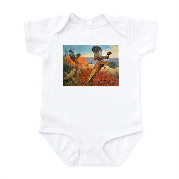 CafePress - Pheasant Bird Infant Bodysuit - Baby Light Bodysuit, Size Newborn - 24 Months
