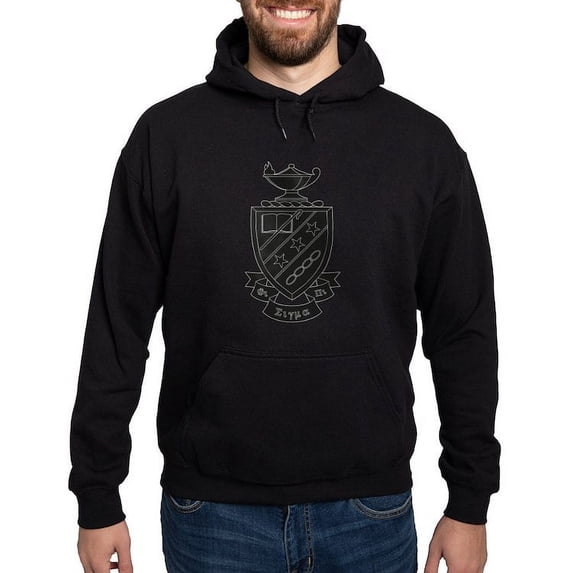 CafePress - Phi Sigma Pi Black Shield Sweatshirt - Pullover Hoodie, Classic, Comfortable Hooded Sweatshirt