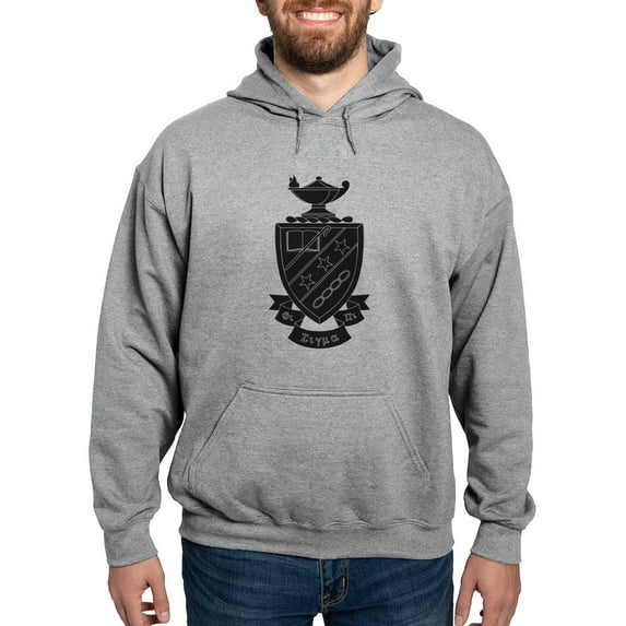 CafePress - Phi Sigma Pi Black Shield Sweatshirt - Pullover Hoodie, Hooded Sweatshirt