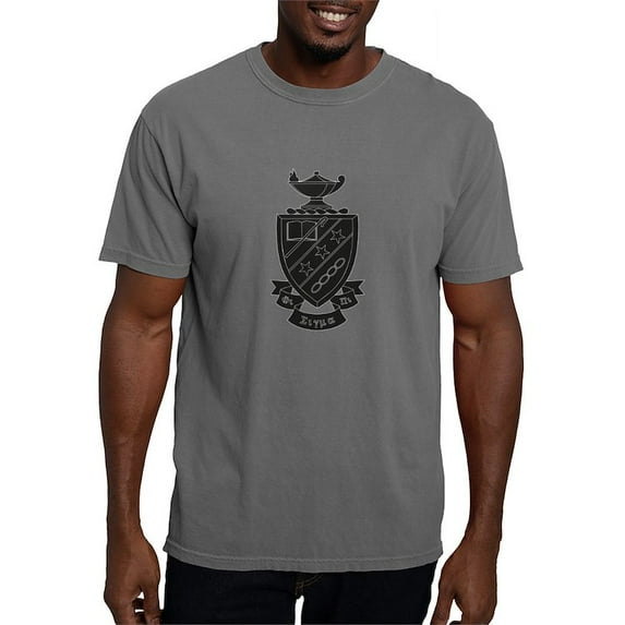CafePress - Phi Sigma Pi Black Shield T Shirt - Mens Comfort Colors Shirt