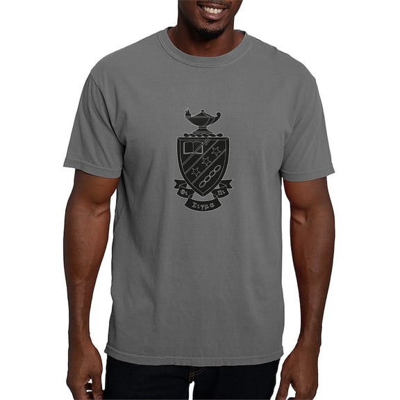 CafePress - Phi Sigma Pi Black Shield T Shirt - Mens Comfort Colors Shirt
