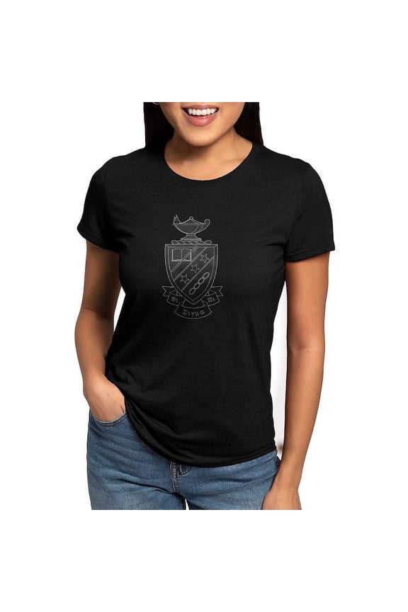 - Phi Sigma Pi Black Shield T Shirt - Womens Tri-blend T-Shirt