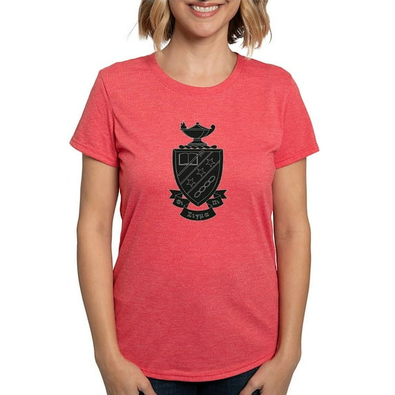 CafePress - Phi Sigma Pi Black Shield T Shirt - Womens Tri-blend T-Shirt