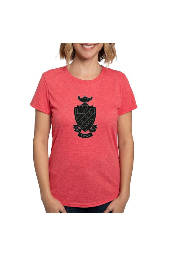 - Phi Sigma Pi Black Shield T Shirt - Womens Tri-blend T-Shirt