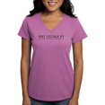 thumbnail image 1 of CafePress - Phi Sigma Pi Black Wordmark T Shirt - Women's V-Neck Dark T-Shirt, 1 of 4