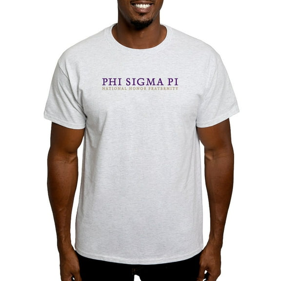 CafePress - Phi Sigma Pi Colored Wordmark T Shirt - Men's Classic Graphic T-Shirt