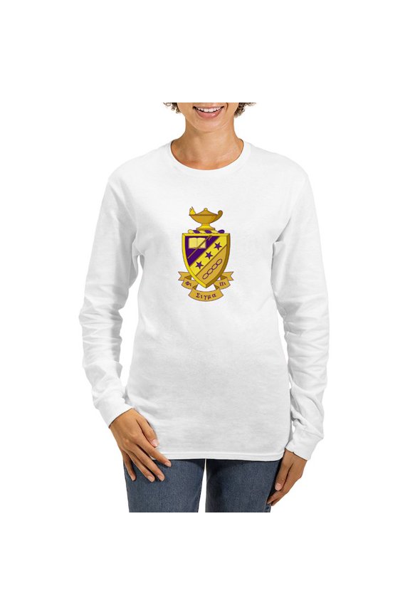 - Phi Sigma Pi Full Color Long Sleeve T Shirt - Women's Long Sleeve Graphic Casual T-Shirt
