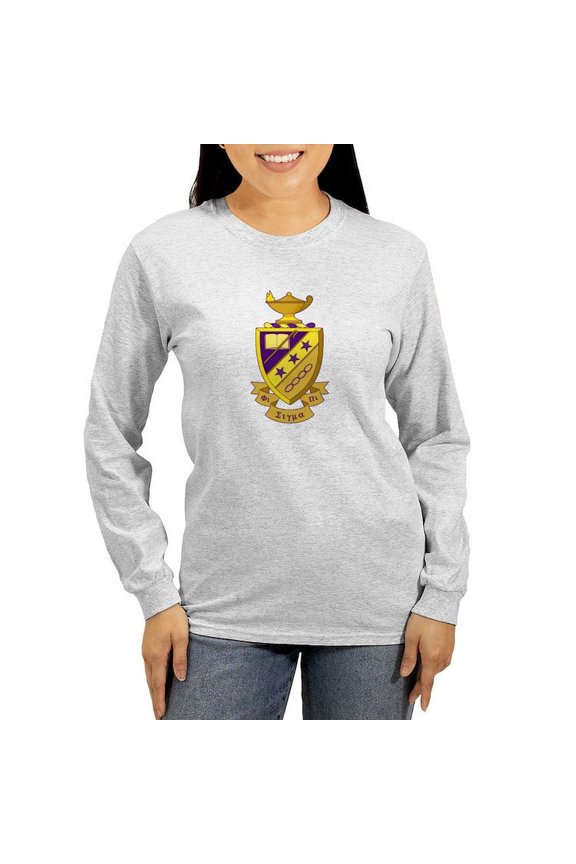 - Phi Sigma Pi Full Color Long Sleeve T Shirt - Women's Long Sleeve Graphic Casual T-Shirt