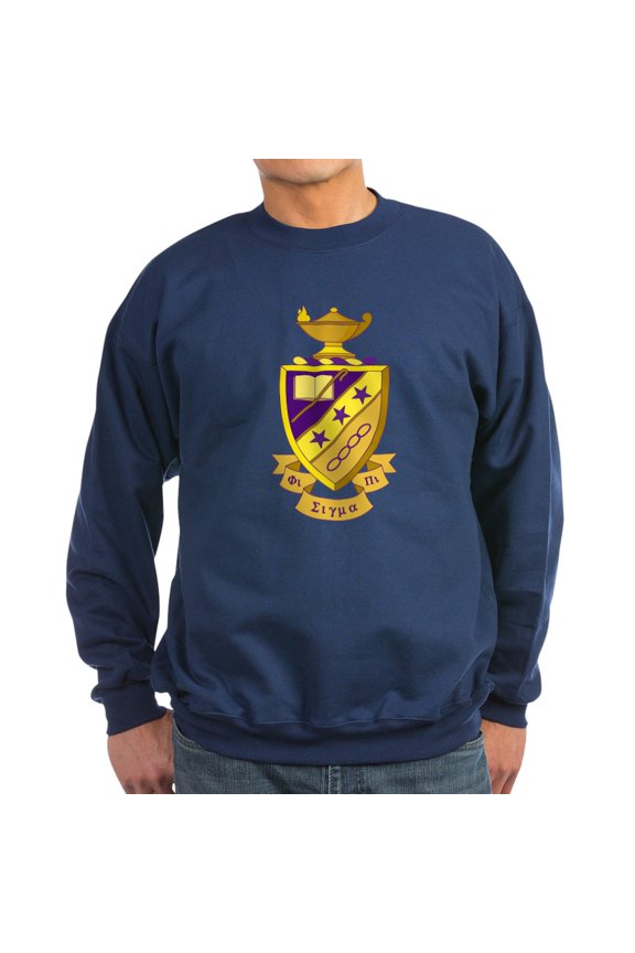 - Phi Sigma Pi Full Color Sweatshirt - Classic Crew Neck Sweatshirt