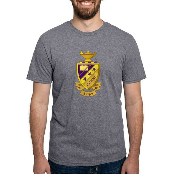 CafePress - Phi Sigma Pi Full Color T Shirt - Mens Tri-blend T-Shirt