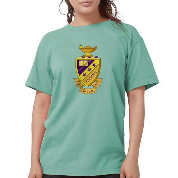 CafePress - Phi Sigma Pi Full Color T Shirt - Womens Comfort Colors® Shirt