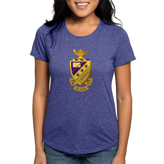 CafePress - Phi Sigma Pi Full Color T Shirt - Womens Tri-blend T-Shirt