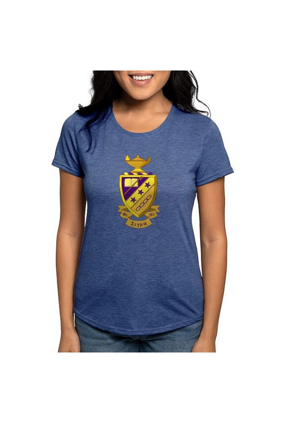 - Phi Sigma Pi Full Color T Shirt - Womens Tri-blend T-Shirt