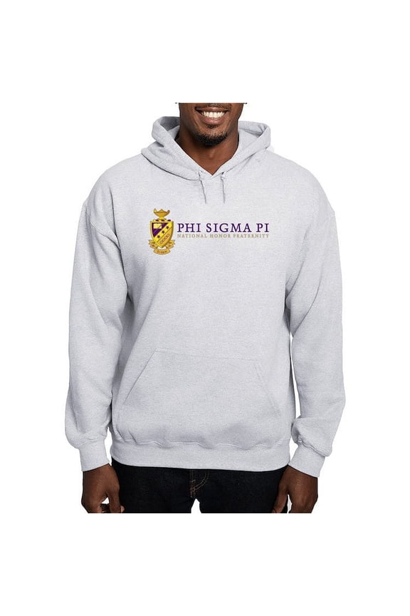 - Phi Sigma Pi Full Color Wordmark Sweatshirt - Pullover Hoodie, Hooded Sweatshirt