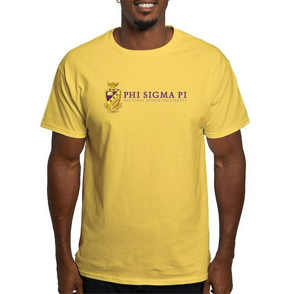 CafePress - Phi Sigma Pi Full Color Wordmark T Shirt - Men's Classic Graphic T-Shirt