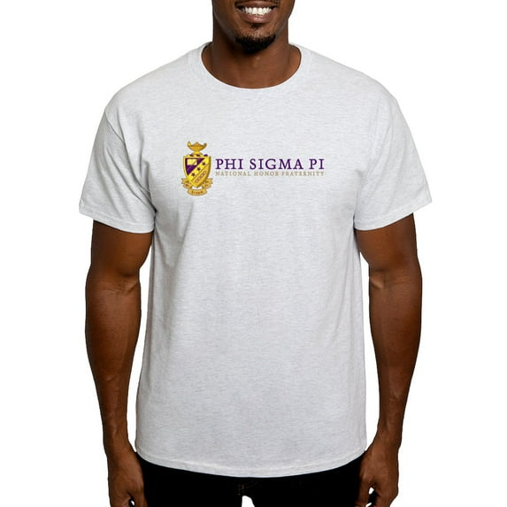CafePress - Phi Sigma Pi Full Color Wordmark T Shirt - Men's Classic Graphic T-Shirt