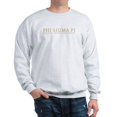 thumbnail image 1 of CafePress - Phi Sigma Pi Gold Wordmark Sweatshirt - Crew Neck Sweatshirt, 1 of 4