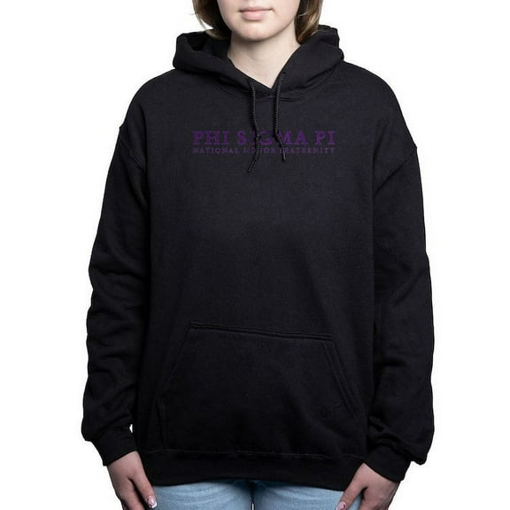CafePress - Phi Sigma Pi Purple Wordmark Sweatshirt - Pullover Hoodie, Classic & Comfortable Hooded Sweatshirt
