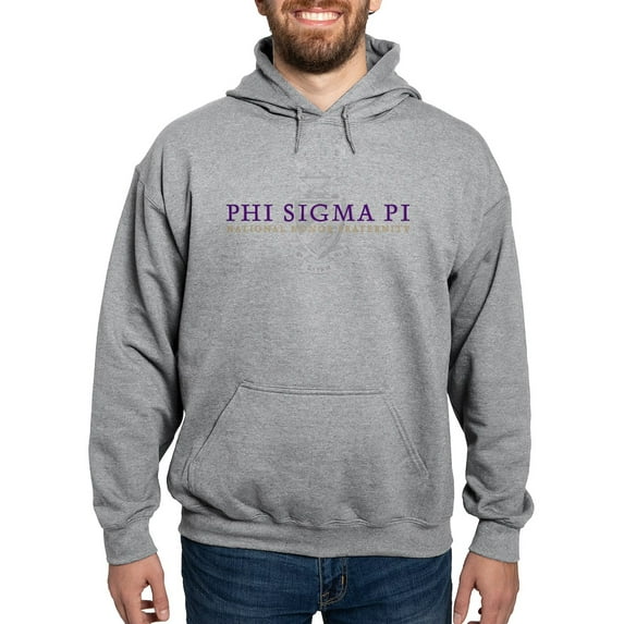 CafePress - Phi Sigma Pi Shield Color Wordmark Sweatshirt - Pullover Hoodie, Hooded Sweatshirt