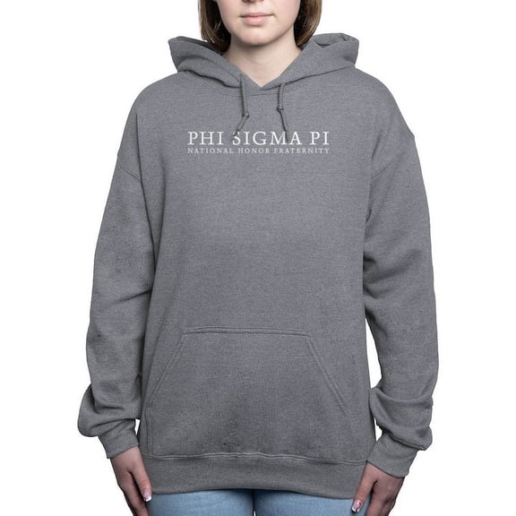 CafePress - Phi Sigma Pi White Wordmark Sweatshirt - Pullover Hoodie, Classic & Comfortable Hooded Sweatshirt