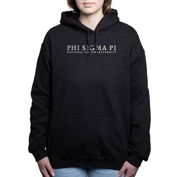 CafePress - Phi Sigma Pi White Wordmark Sweatshirt - Pullover Hoodie, Classic & Comfortable Hooded Sweatshirt