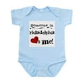 thumbnail image 1 of CafePress - Philadelphia Loves Me Infant Bodysuit - Baby Light Bodysuit, Size Newborn - 24 Months, 1 of 4