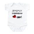 thumbnail image 1 of CafePress - Philadelphia Loves Me Infant Bodysuit - Baby Light Bodysuit, Size Newborn - 24 Months, 1 of 4