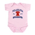 thumbnail image 1 of CafePress - Philadelphia PA Infant Bodysuit - Baby Light Bodysuit, Size Newborn - 24 Months, 1 of 4