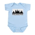 thumbnail image 1 of CafePress - Philadelphia Skyline Infant Bodysuit - Baby Light Bodysuit, Size Newborn - 24 Months, 1 of 4