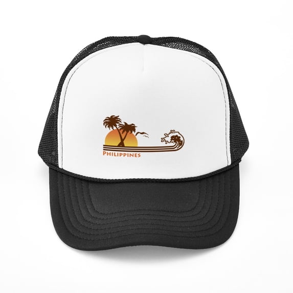 CafePress - Philippines - Adjustable Unisex Printed Trucker Hat with Mesh Back