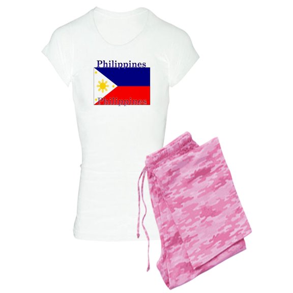 CafePress - Philippines Filipino Flag - Women's Light Pajamas