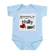 CafePress - Philly Loves Me Infant Bodysuit - Baby Light Bodysuit, Size Newborn - 24 Months