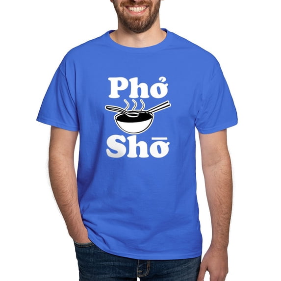 CafePress - Pho Sho Funny Shirt T Shirt - Men's Classic Graphic Cotton T-Shirt