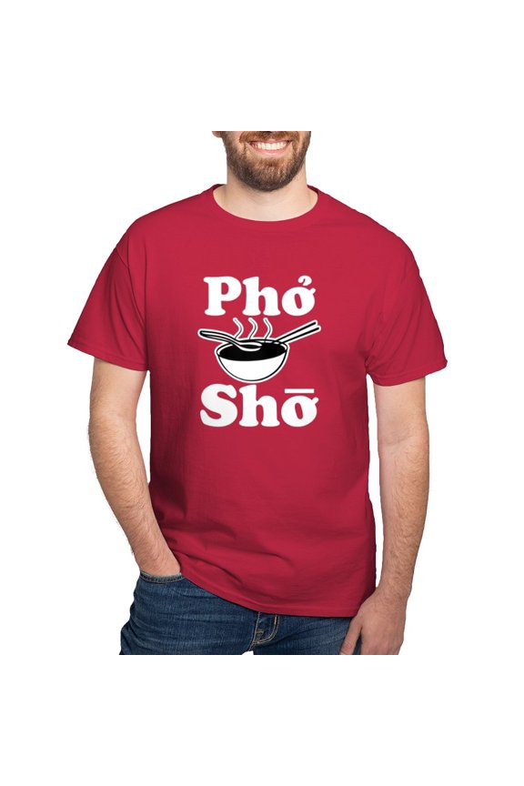 - Pho Sho Funny Shirt T Shirt - Men's Classic Graphic Cotton T-Shirt