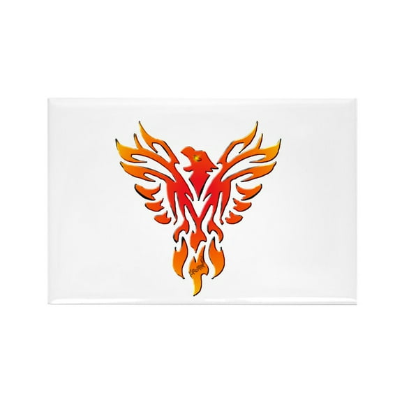 CafePress - Phoenix - Rectangle Magnet, 2"x3" Refrigerator Magnet