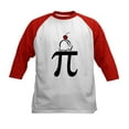 thumbnail image 1 of CafePress - Pi A La Mode Kids Baseball Jersey - Kids Cotton Baseball Jersey, 3/4 Sleeve Shirt, 1 of 4