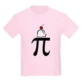 thumbnail image 1 of CafePress - Pi A La Mode Kids Light T Shirt - Light T-Shirt Kids XS-XL, 1 of 4