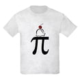 thumbnail image 1 of CafePress - Pi A La Mode Kids Light T Shirt - Light T-Shirt Kids XS-XL, 1 of 4