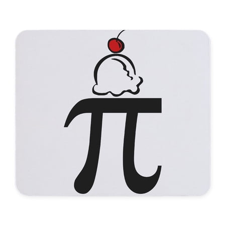 CafePress - Pi A La Mode Mousepad - Non-slip Rubber Mousepad, Gaming Mouse Pad