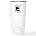 thumbnail image 1 of CafePress - Pi Alpha Phi Black And White Crest Mugs - Insulated Stainless Steel Travel Tumbler 20 oz., 1 of 3