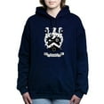 thumbnail image 1 of CafePress - Pi Alpha Phi Black And White Crest Sweatshirt - Pullover Hoodie, Classic & Comfortable Hooded Sweatshirt, 1 of 4