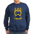thumbnail image 1 of CafePress - Pi Alpha Phi Colored Crest Sweatshirt - Classic Crew Neck Sweatshirt, 1 of 4
