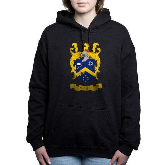 CafePress - Pi Alpha Phi Colored Crest Sweatshirt - Pullover Hoodie, Classic & Comfortable Hooded Sweatshirt