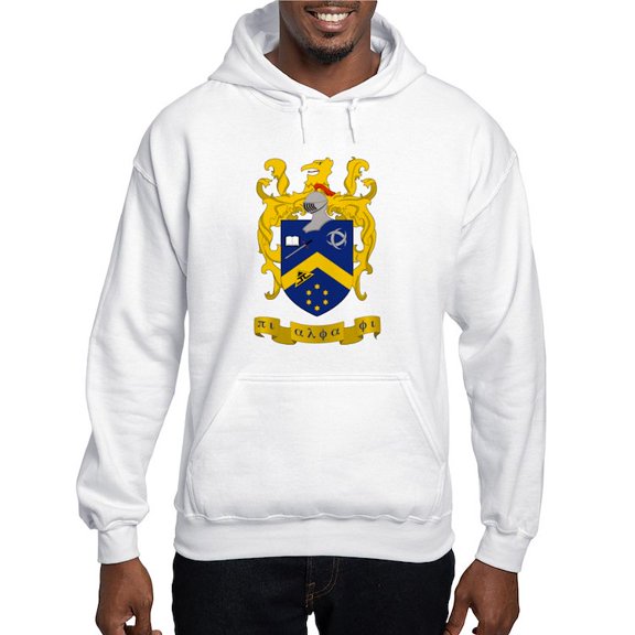 CafePress - Pi Alpha Phi Colored Crest Sweatshirt - Pullover Hoodie, Hooded Sweatshirt
